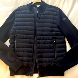 Moncler Men’s Padded Cotton Cardigan